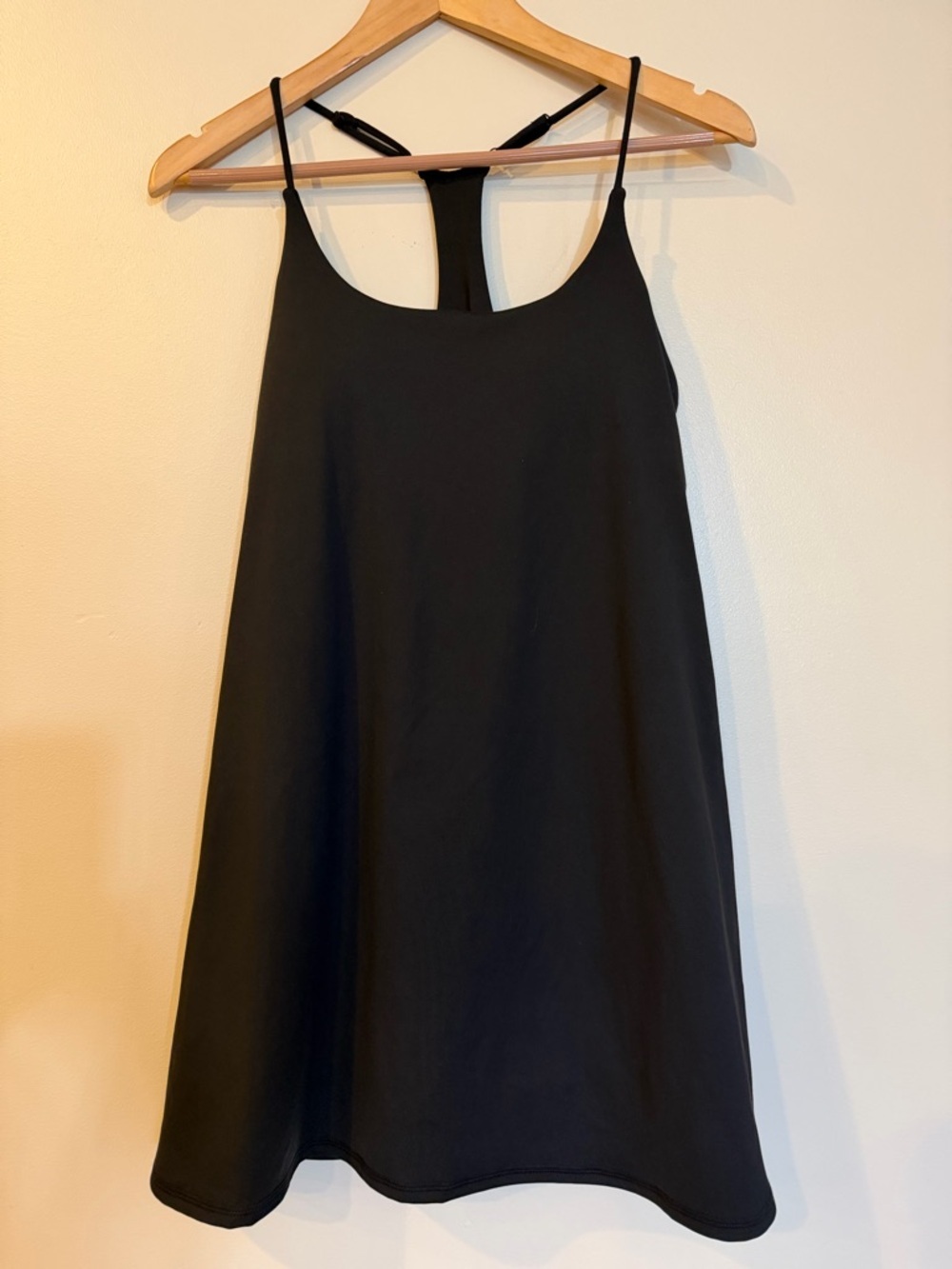 Zella Black Active‎ Dress with shorts and built in bar adjustable straps medium - Picture 2 of 11